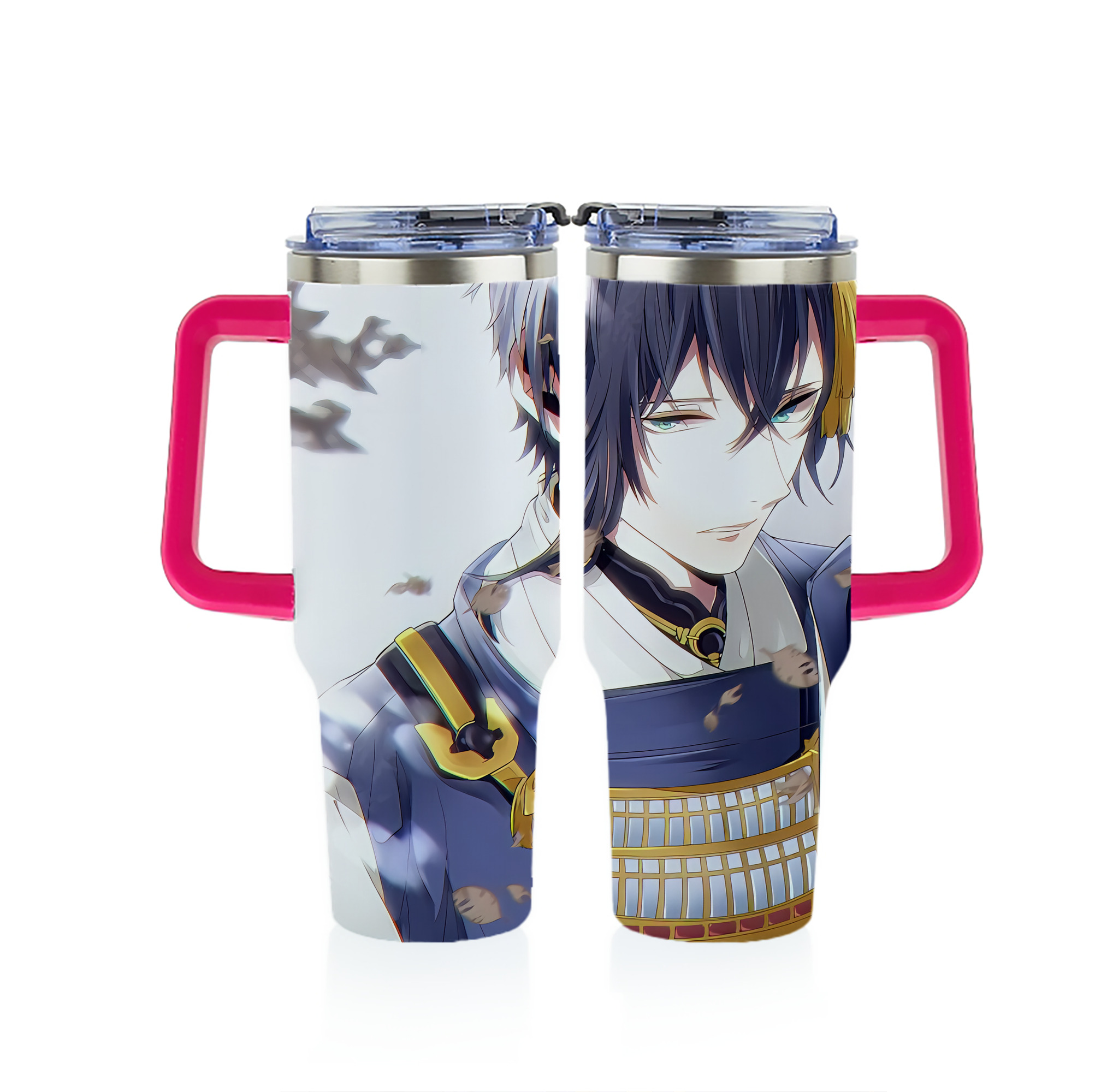 （画像用） 刀剣乱舞 Touken Ranbu 1200ｍLフルプリント車用タンブラー